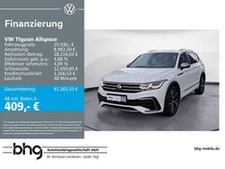 Pure white Gebraucht 2022 VW Tiguan Allspace R-line SUV | 35.930 € (Fairer Preis)