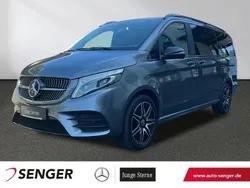 Grau Gebraucht 2022 Mercedes V250 Avantgarde Van / Kleinbus | 62.950 € (Teuer)