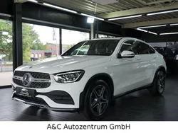 Weiß Gebraucht 2020 Mercedes GLC200 AMG line SUV | 40.990 € (Etwas zu teuer)