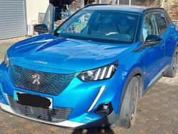 Blau Gebraucht 2021 Peugeot e-2008 GT SUV | 15.500 € (Guter Preis)