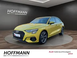 Gelb Gebraucht 2023 Audi A3 Sportback Advanced Limousine | 33.990 € (Fairer Preis)