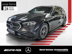 Metalliclack graphitgrau Gebraucht 2024 Mercedes E220 AMG Kombi | 50.990 € (Guter Preis)