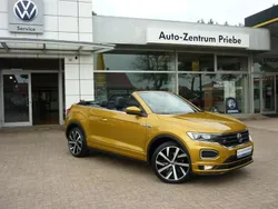 Kurkumagelb metallic Gebraucht 2021 VW T-Roc Cabriolet R-line Cabrio | 25.450 € (Fairer Preis)