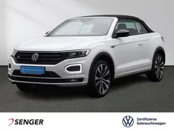 Pure white schwarz Gebraucht 2021 VW T-Roc Cabriolet Design Cabrio | 30.680 € (Etwas zu teuer)