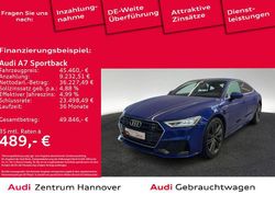 Ultrablau metallic Gebraucht 2022 Audi A7 S-Line Kleinwagen | 45.460 € (Guter Preis)