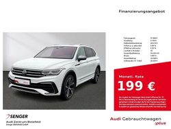 Pure white Gebraucht 2022 VW Tiguan Allspace R-line SUV | 37.880 € (Fairer Preis)