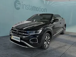 Schwarz Gebraucht 2024 VW T-Roc Cabriolet Move Cabrio | 32.655 € (Guter Preis)