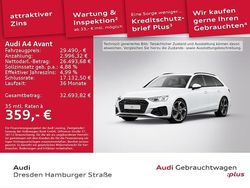 Gletscherweiß metallic Gebraucht 2022 Audi A4 S-Line Kombi | 29.490 € (Fairer Preis)