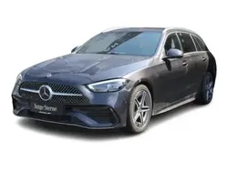 Grau Gebraucht 2024 Mercedes C220 AMG Kombi | 41.850 € (Fairer Preis)