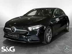 Unilack nachtschwarz Gebraucht 2023 Mercedes A180 AMG Limousine | 31.890 € (Teuer)
