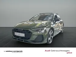 Distriktgrün metallic Gebraucht 2025 Audi A3 S-Line | 48.940 €