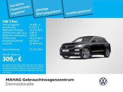 Schwarz Gebraucht 2022 VW T-Roc R-line SUV | 24.680 € (Fairer Preis)