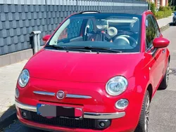 Rot Gebraucht 2010 Fiat 500C Lounge Cabrio | 5.890 € (Fairer Preis)