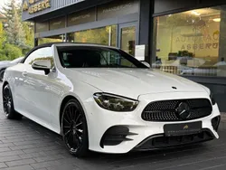 Weiß Gebraucht 2021 Mercedes E220 AMG line Cabrio | 43.999 € (Fairer Preis)