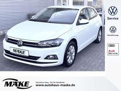 Pure white Gebraucht 2021 VW Polo Highline Kleinwagen | 16.350 € (Fairer Preis)