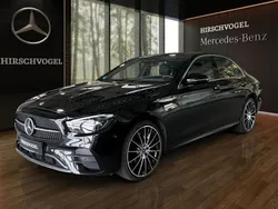 Schwarz Gebraucht 2022 Mercedes E400 AMG line Limousine | 47.670 € (Guter Preis)