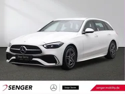 Weiß Gebraucht 2024 Mercedes C200 AMG Limousine | 42.230 € (Fairer Preis)