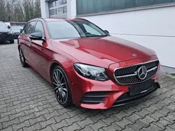 Hyazinthrot metalliclack Gebraucht 2018 Mercedes E400 AMG line Plus Kombi | 29.900 € (Fairer Preis)
