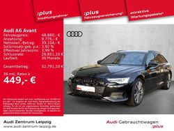 Mythosschwarz metallic Gebraucht 2023 Audi A6 Advanced Plus Kombi | 48.880 € (Teuer)