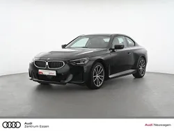 Black sapphire metallic Gebraucht 2024 BMW 220 Advantage Coupé | 33.880 € (Guter Preis)