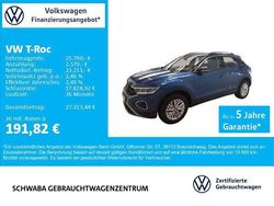 Ravennablau metallic/schwarz Gebraucht 2025 VW T-Roc Life SUV | 25.790 € (Guter Preis)