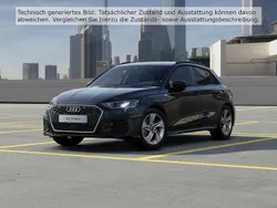 Schwarz Gebraucht 2022 Audi A3 Sportback e-tron S-Line Limousine | 25.450 € (Fairer Preis)