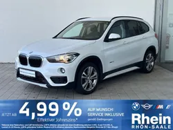 Mineralweiß metallic Gebraucht 2016 BMW X1 Sport Line SUV | 19.845 € (Fairer Preis)