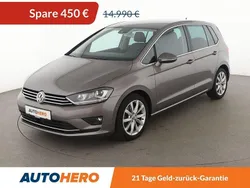 Grau Gebraucht 2015 VW Golf Sportsvan Highline Van / Kleinbus | 14.540 € (Fairer Preis)