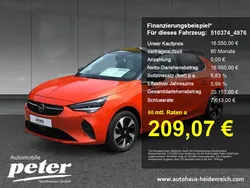 Schwarz Gebraucht 2022 Opel Corsa-e Elegance Kleinwagen | 16.550 € (Guter Preis)
