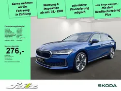 Cobalt blau metallic Gebraucht 2024 Skoda Superb Selection Kombi | 45.250 € (Guter Preis)