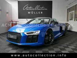 Arablau kristalleffekt (metallic) Gebraucht 2017 Audi R8 Spyder Ambiente Cabrio | 134.997 €