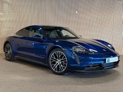 Blau Gebraucht 2022 Porsche Taycan Limousine | 56.900 € (Guter Preis)