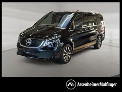 Obsidianschwarz metallic Gebraucht 2024 Mercedes EQV300 Van / Kleinbus | 55.950 € (Etwas zu teuer)