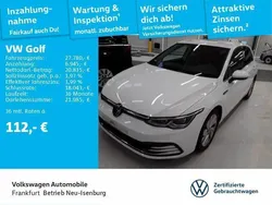 Pure white Gebraucht 2023 VW Golf VIII Style Limousine | 27.780 € (Guter Preis)