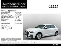 Weiß Gebraucht 2023 Audi A1 Sportback Basis Kleinwagen | 23.499 € (Fairer Preis)