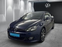 Blau Gebraucht 2016 VW Golf Cabriolet Allstar Cabrio | 13.770 € (Etwas zu teuer)