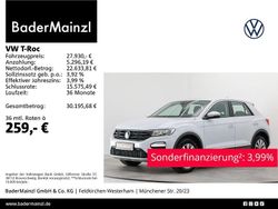 White silver metallic Gebraucht 2021 VW T-Roc Style SUV | 27.930 € (Guter Preis)