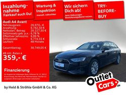 Brillantschwarz Gebraucht 2023 Audi A4 Performance Kombi | 26.970 € (Superpreis)