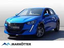 Blau Gebraucht 2021 Peugeot e-208 Active Kleinwagen | 15.450 € (Fairer Preis)
