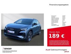 Geysirblau metallic Gebraucht 2021 Audi Q4 e-tron Comfort SUV | 23.980 € (Fairer Preis)