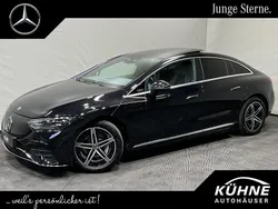 Schwarz, Gebraucht 2024 Mercedes EQE350 Premium Limousine | 52.490 € (Guter Preis)