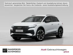 Weiß (gletscherweiß metallic) Gebraucht 2024 Audi Q4 e-tron Ambiente SUV | 51.480 € (Guter Preis)