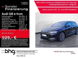 Schwarz Gebraucht 2023 Audi Q8 e-tron Advanced Plus SUV | 44.890 € (Guter Preis)