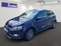 Blau Gebraucht 2016 VW Polo Allstar Limousine | 8.350 € (Guter Preis)