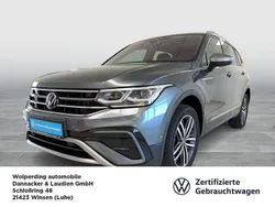 Platinum grey Gebraucht 2022 VW Tiguan Allspace Elegance SUV | 39.460 € (Etwas zu teuer)