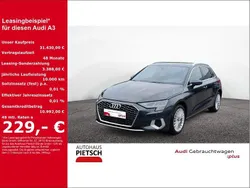Grau Gebraucht 2024 Audi A3 Sportback Ambiente Limousine | 31.430 € (Guter Preis)