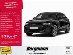 Schwarz / mythosschwarz Gebraucht 2025 Audi A3 Sportback e-tron S-Line Kleinwagen | 42.997 €