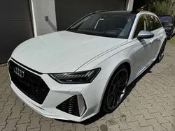 Gletscherweiß metallic Gebraucht 2021 Audi RS6 Sport Kombi | 85.000 €