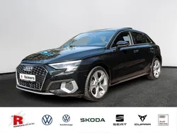 Schwarz Gebraucht 2023 Audi A3 Sportback Ambiente Limousine | 31.939 € (Fairer Preis)