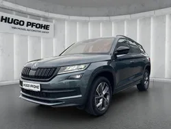 Grau Gebraucht 2021 Skoda Kodiaq SportLine SUV | 38.975 € (Etwas zu teuer)